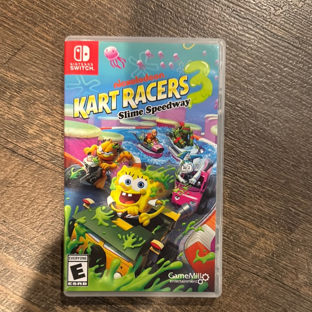 Nickelodeon Kart Racers Slime Speedway - Vibrant Racing Fun